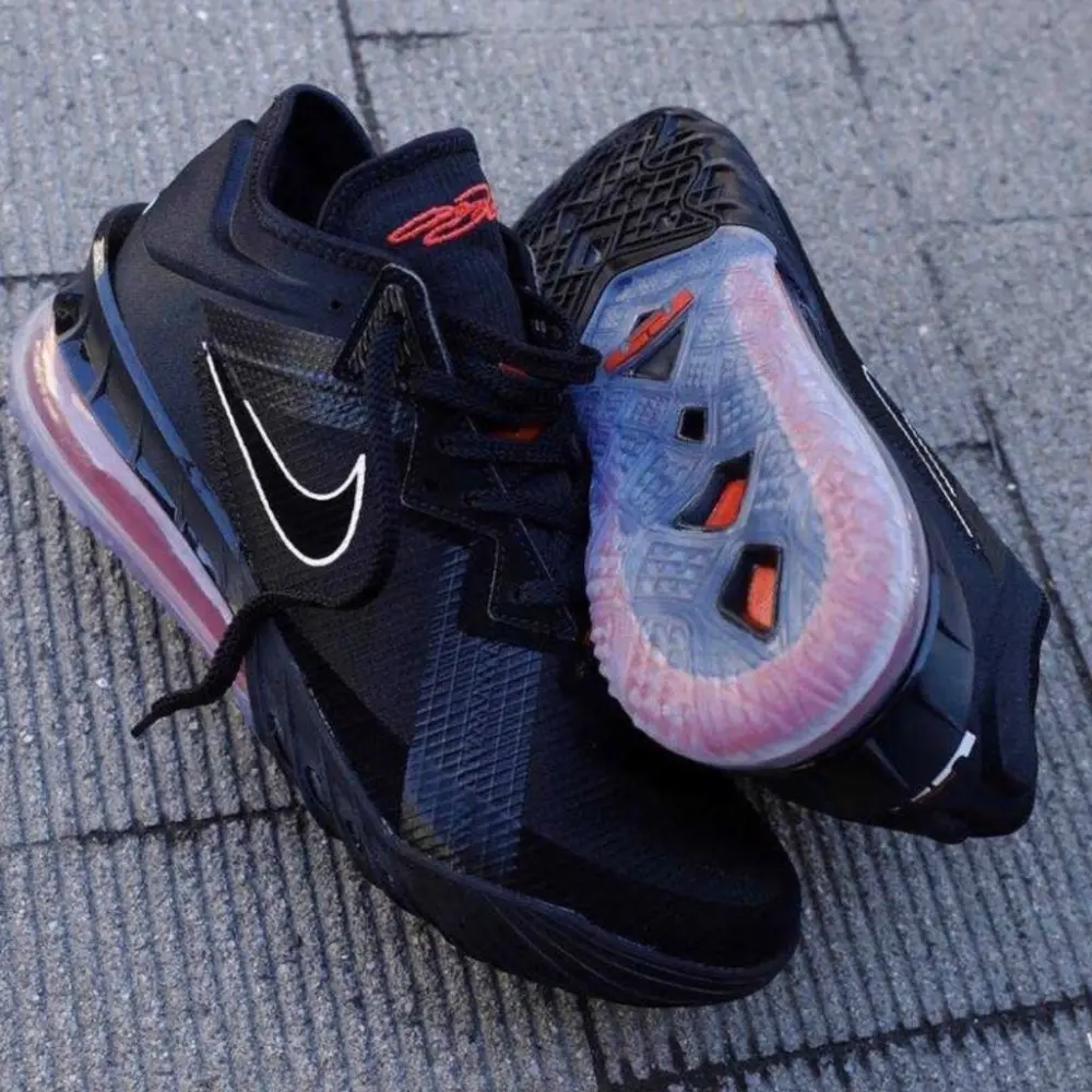 Giày Nike LeBron 18 Low EP 'Bred' CV7564-001 - Ảnh 6