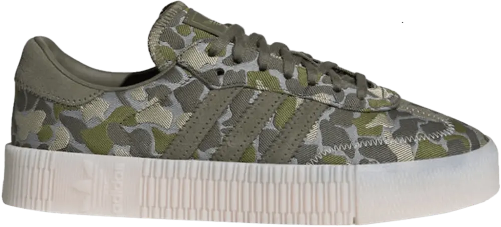 Giày Adidas Wmns Sambarose 'Olive Camo' EE4677