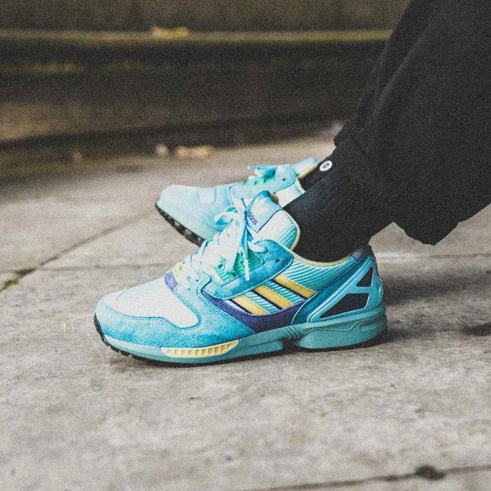 Giày Adidas ZX 8000 'Light Aqua' EE4754 - Ảnh 4