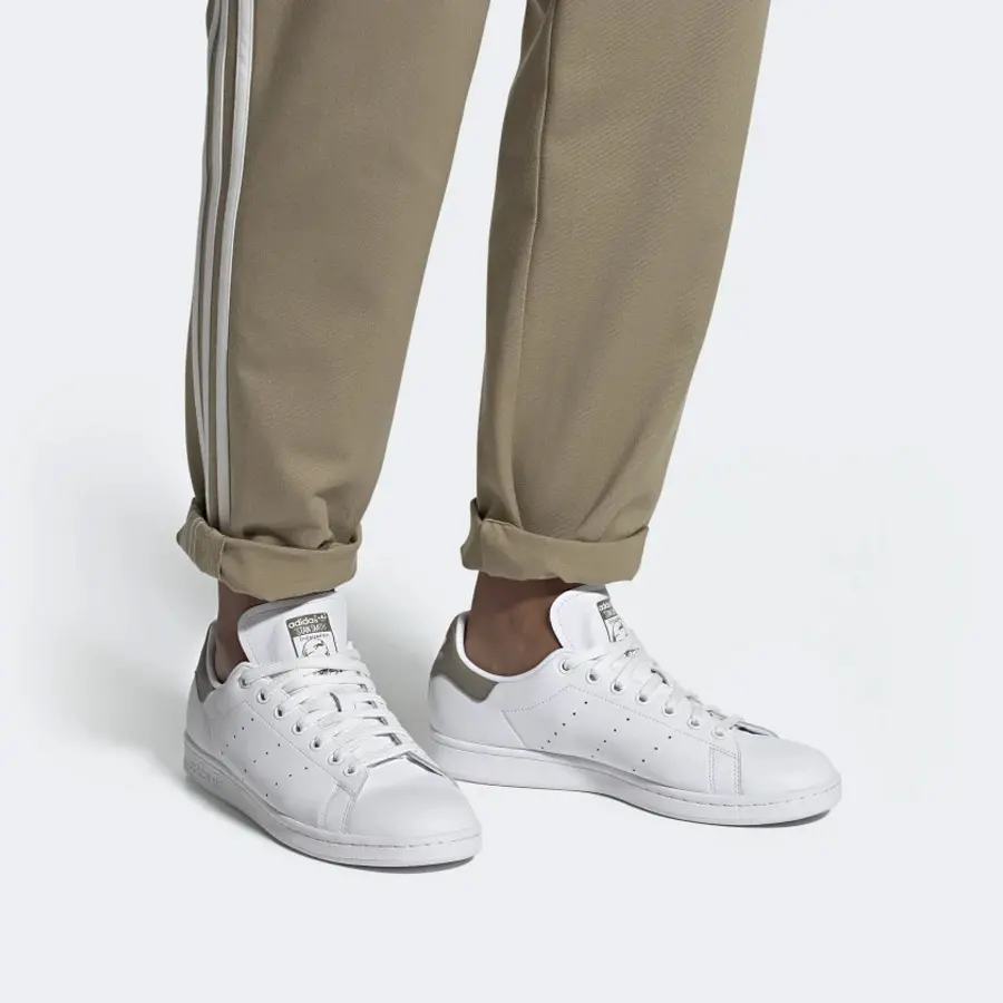 Giày Adidas Stan Smith 'White Trace Cargo' EE5798 - Ảnh 4