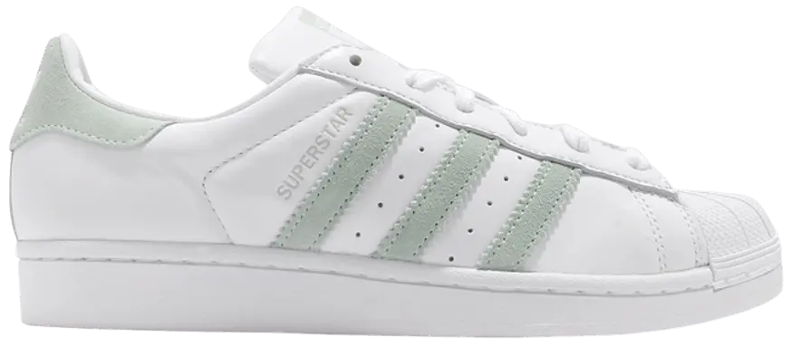 Giày Adidas Wmns Superstar 'White Vapour Green' EE7401
