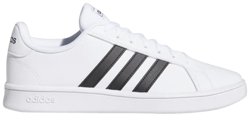Giày Adidas Grand Court Base 'White Black' EE7904