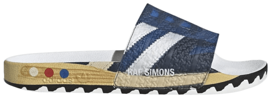 Dép Adidas Raf Simons x LA Adilette Slides 'Trompe L'oeil' EE7956