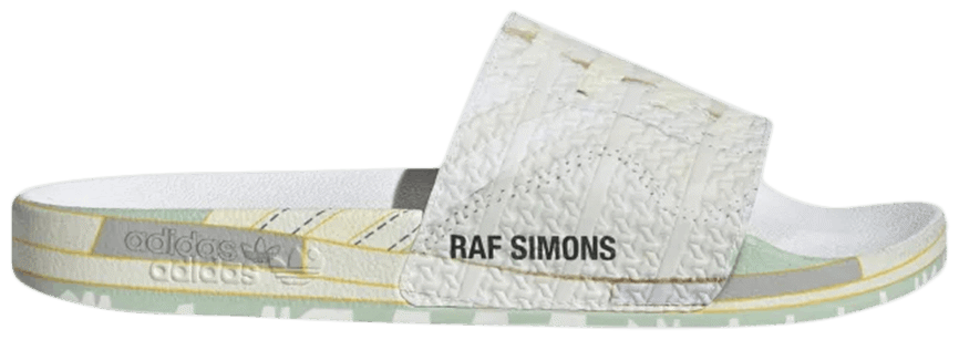 Dép Adidas Raf Simons x Peach Adilette Slides 'Trompe L'oeil' EE7957
