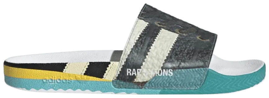 Dép Adidas Raf Simons x Samba Adilette Slides 'Trompe L'oeil' EE7959