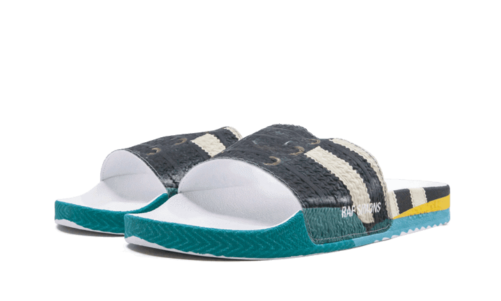 Dép Adidas Raf Simons x Samba Adilette Slides 'Trompe L'oeil' EE7959 - Ảnh 2