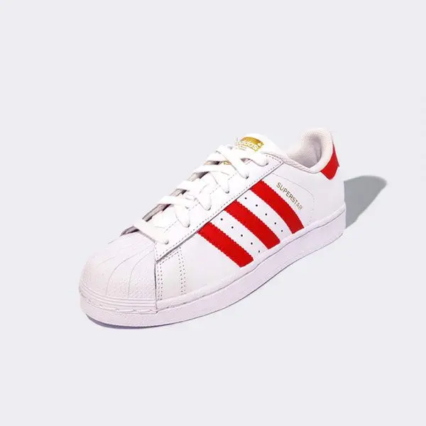 Alternative view of Giày Adidas Superstar 'Red Gold' EE8727
