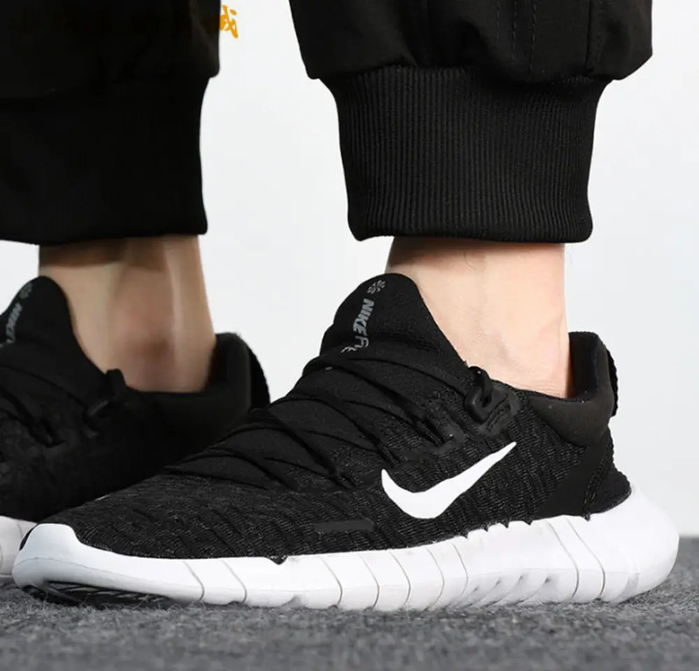 Alternative view of Giày Nike Free RN 5.0 Next Nature 'Black White' CZ1884-001