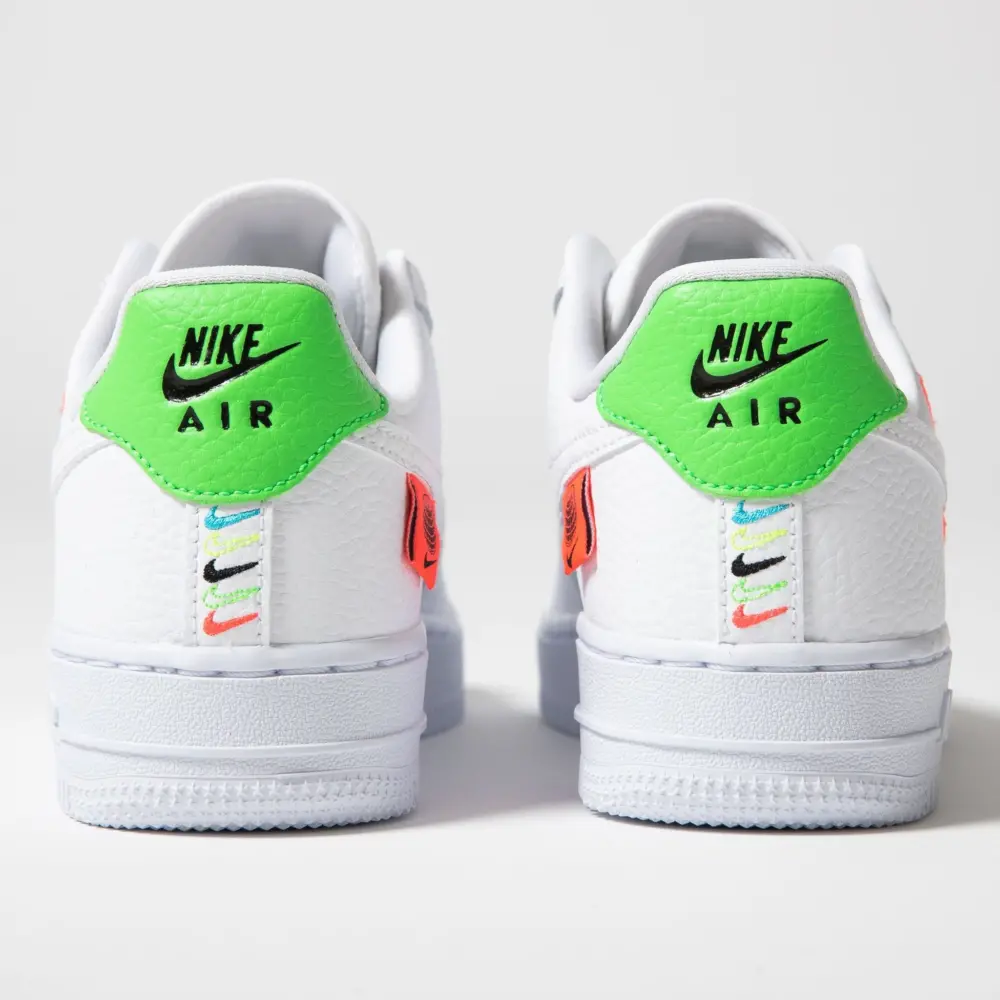 Alternative view of Giày Nike Wmns Air Force 1 '07 SE 'Worldwide Pack - Flash Crimson' CT1414-100