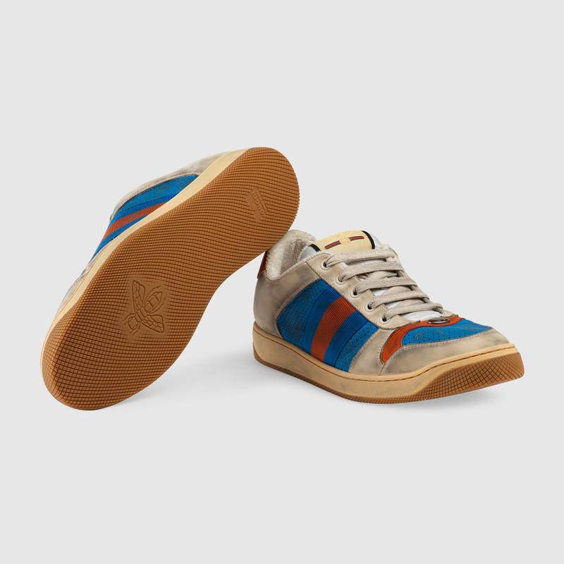 Giày Gucci Screener 'Blue White' 546163-0YI20-9581 - Ảnh 3