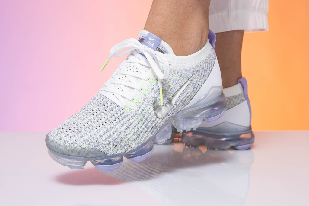 Giày Nike Wmns Air VaporMax Flyknit 3 'Barely Volt' AJ6910-102 - Ảnh 4