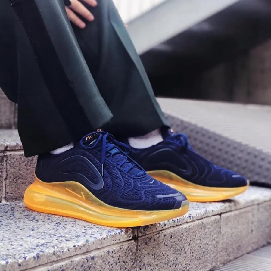 Giày Nike Air Max 720 'Navy Orange' AO2924-401 - Ảnh 3
