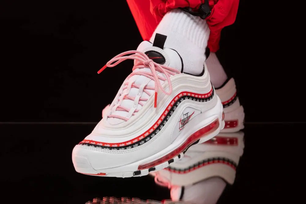 Giày Nike Air Max 97 'Script Swoosh' CK9397-100 - Ảnh 4