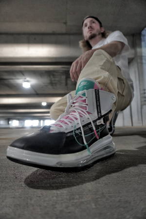 Alternative view of Giày Nike Air Max 720 Saturn 'Miami Vice' AO2110-002