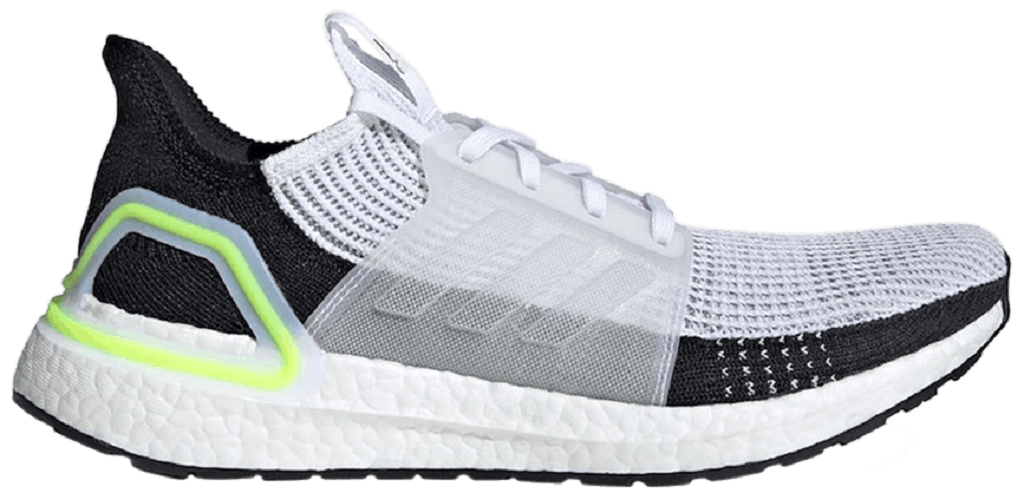 Giày Adidas UltraBoost 19 'White Yellow' EF1344