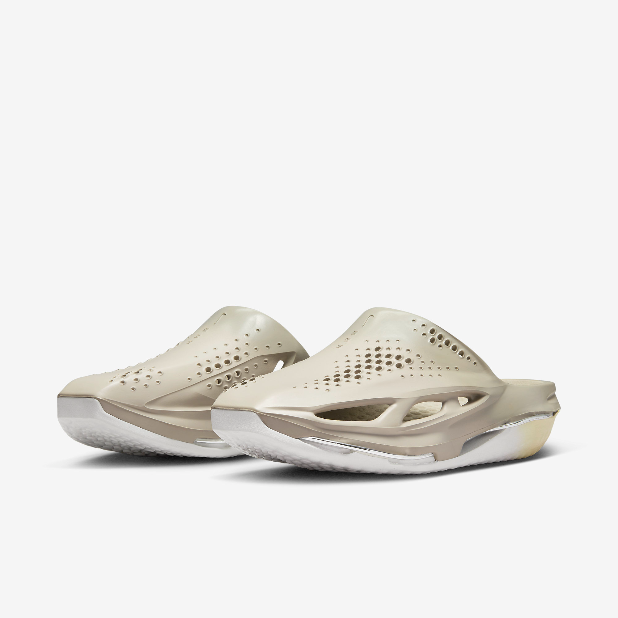 Giày Nike Mmw 005 Slide Light Bone 'Beige Silver' DH1258-001 - Ảnh 2