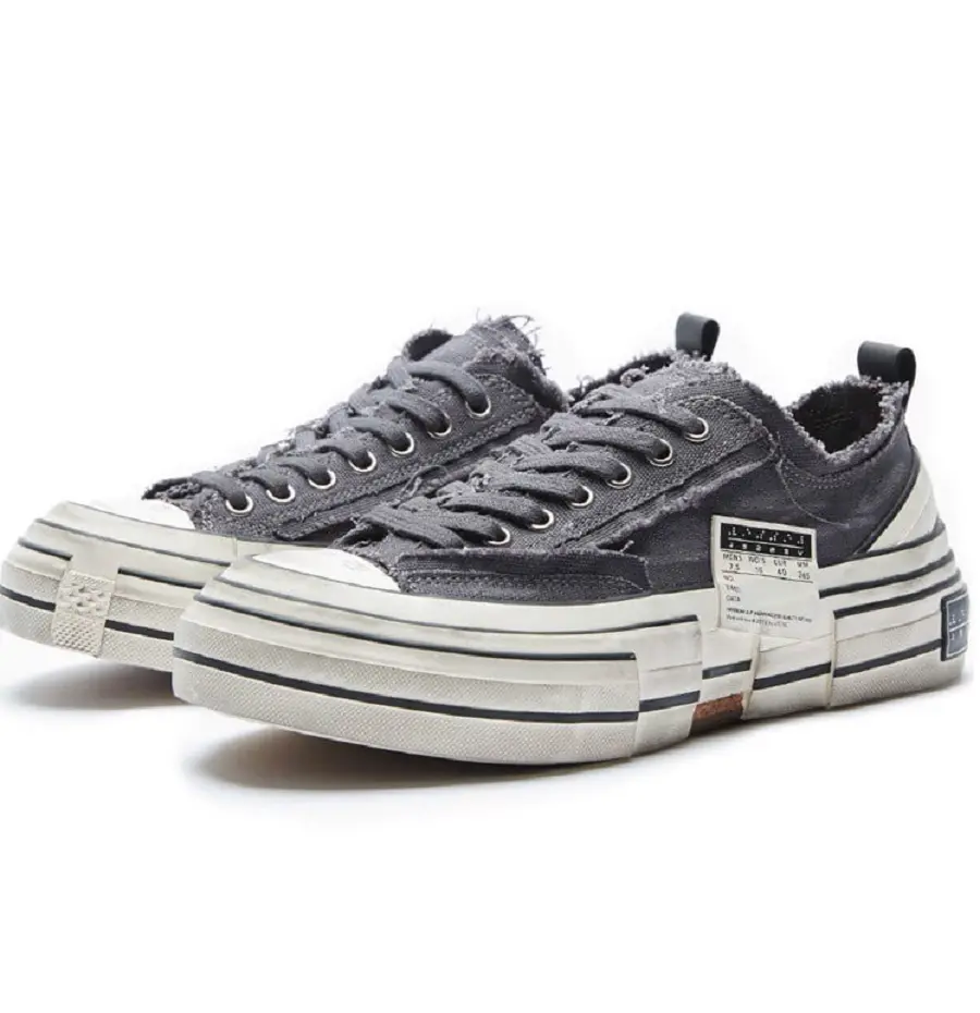 Alternative view of Giày xVESSEL GOP Lows Iron Grey Deconstructed Canvas F21X012G