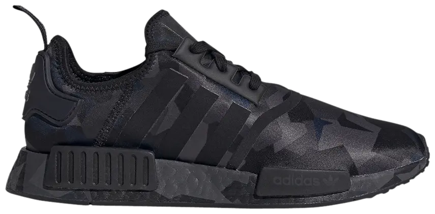 Giày Adidas NMD R1 'Fractal Camo - Black' EF4263