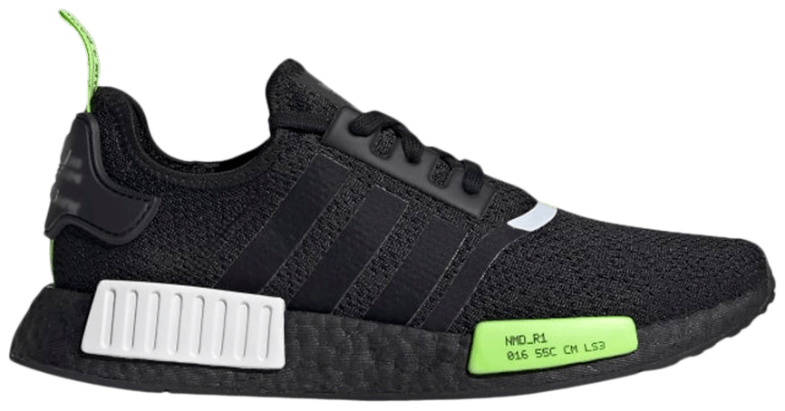 Giày Adidas NMD_R1 'Black Signal Green' EF4268