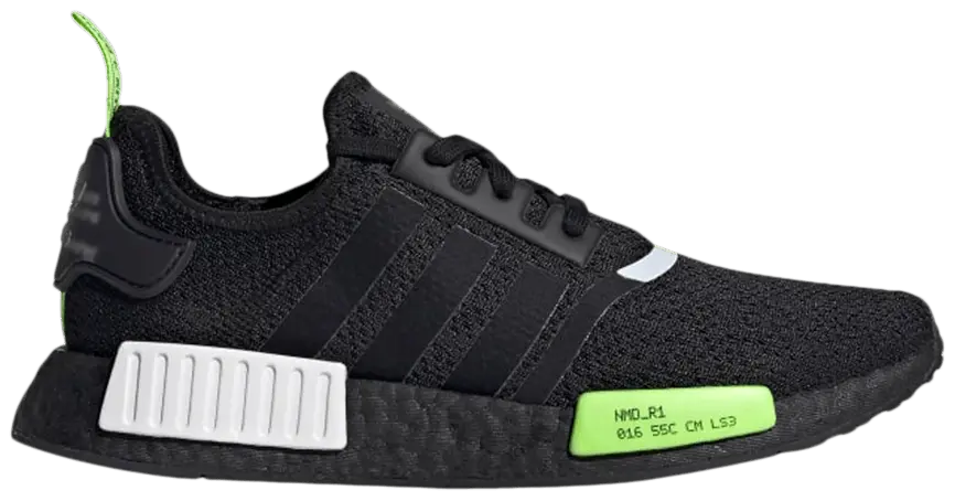 Giày Adidas NMD_R1 'Black Signal Green' EF4268