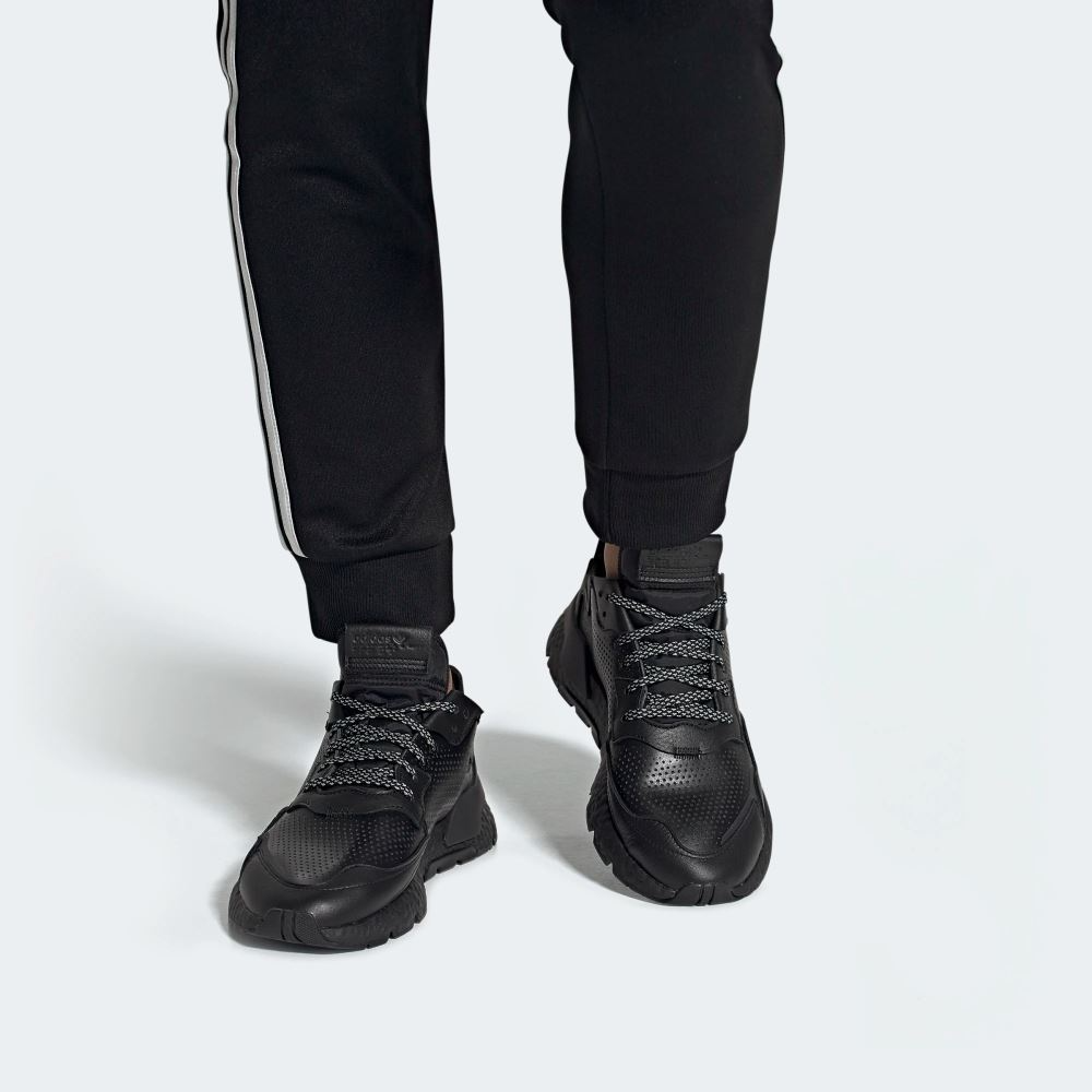 Giày Adidas Nite Jogger ‘Triple Black’ EF5400 - Ảnh 3