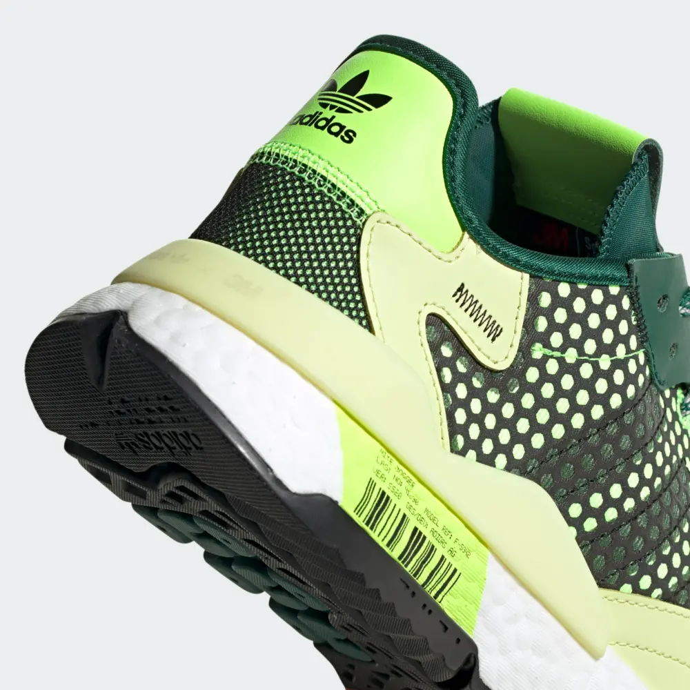Giày Adidas Nite Jogger ‘3M Branding Signal Green’ EF5406 - Ảnh 5