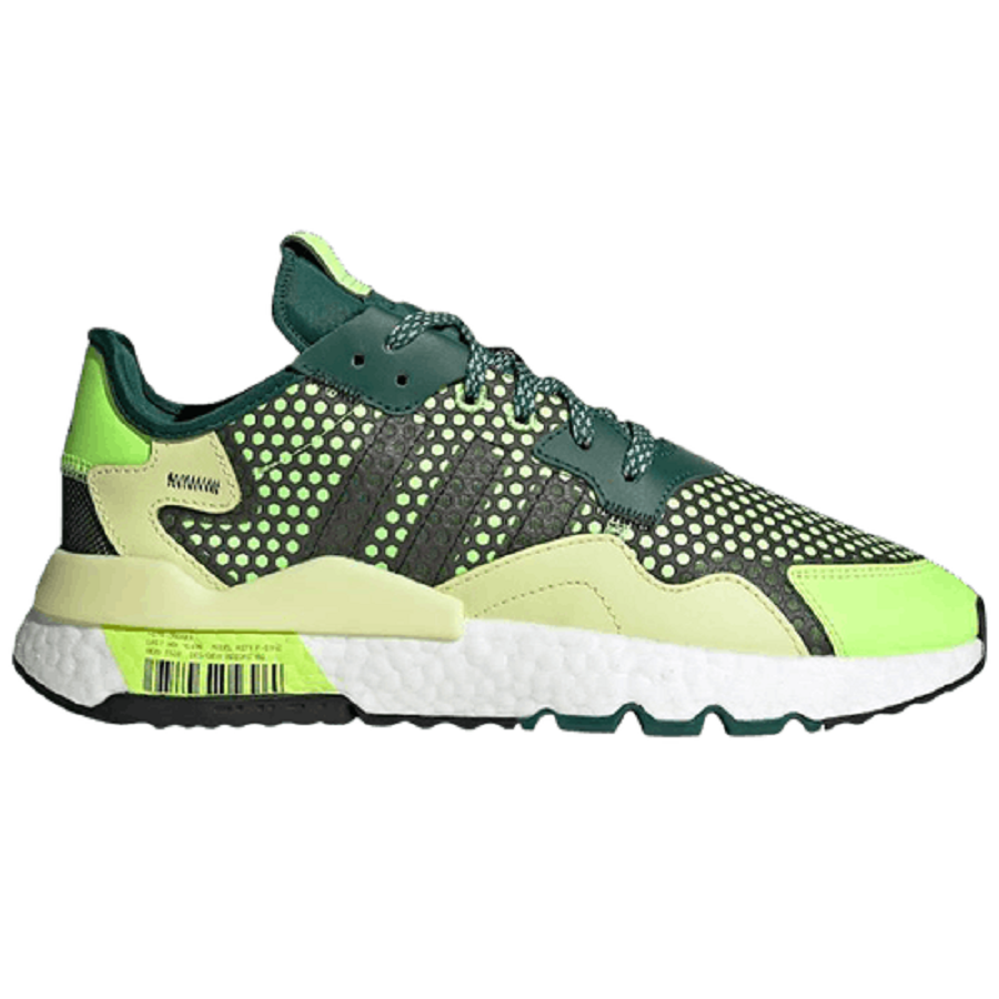 Giày Adidas Nite Jogger ‘3M Branding Signal Green’ EF5406