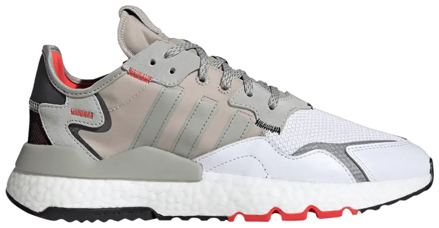 Giày Adidas Nite Jogger 'Metal Grey White' EF5409