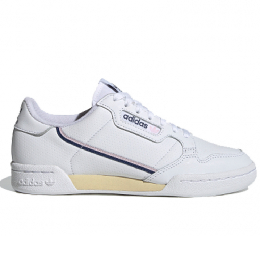 Giày Adidas Continental 80 'White Yellow' EF6011