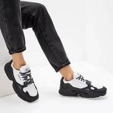 Alternative view of Giày Adidas Wmns Falcon Trail 'Tuxedo' EF9023