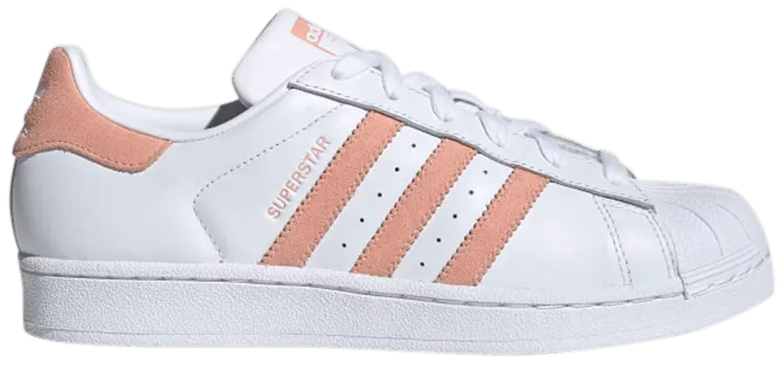 Giày Adidas Wmns Superstar 'White Glow Pink' EF9249