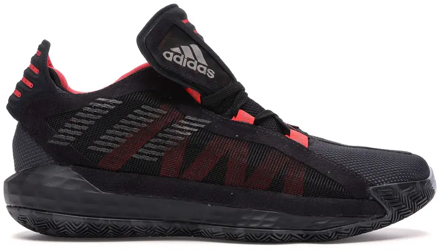 Giày Adidas Dame 6 'Black Red' EF9875