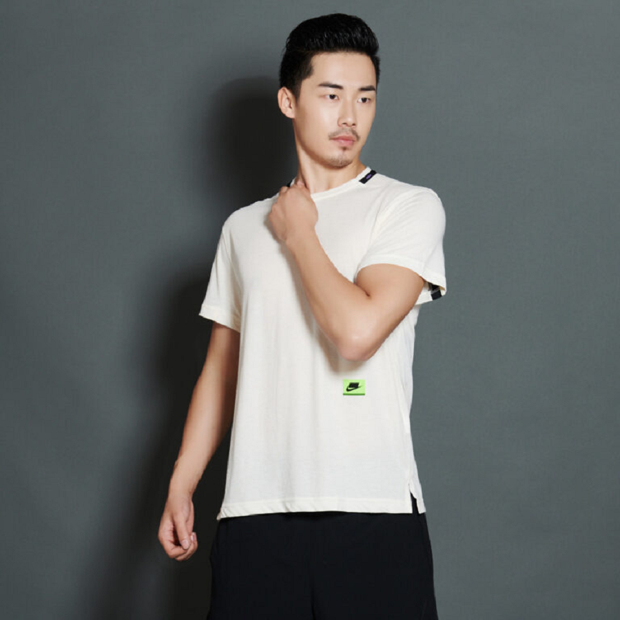 Áo Nike DRI FIT short sleeve DY top BV3306-110 - Ảnh 2