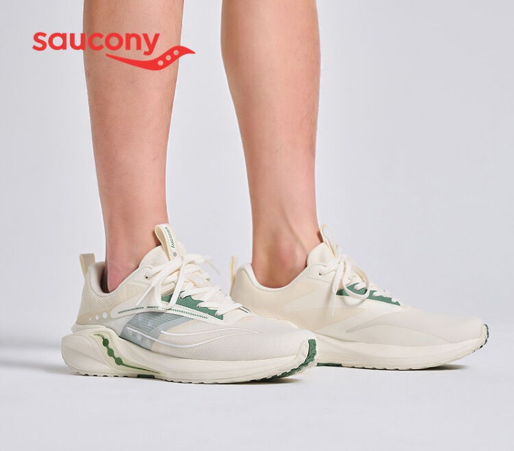 Giày Saucony Coyote Hybrid 'White Green' S28162-1 - Ảnh 4
