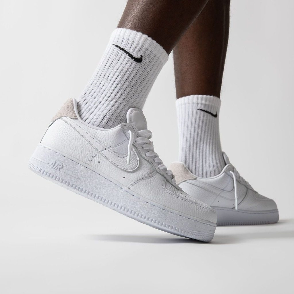 Giày Nike Air Force 1 '07 Craft 'White Vast Grey' CN2873-101 - Ảnh 2