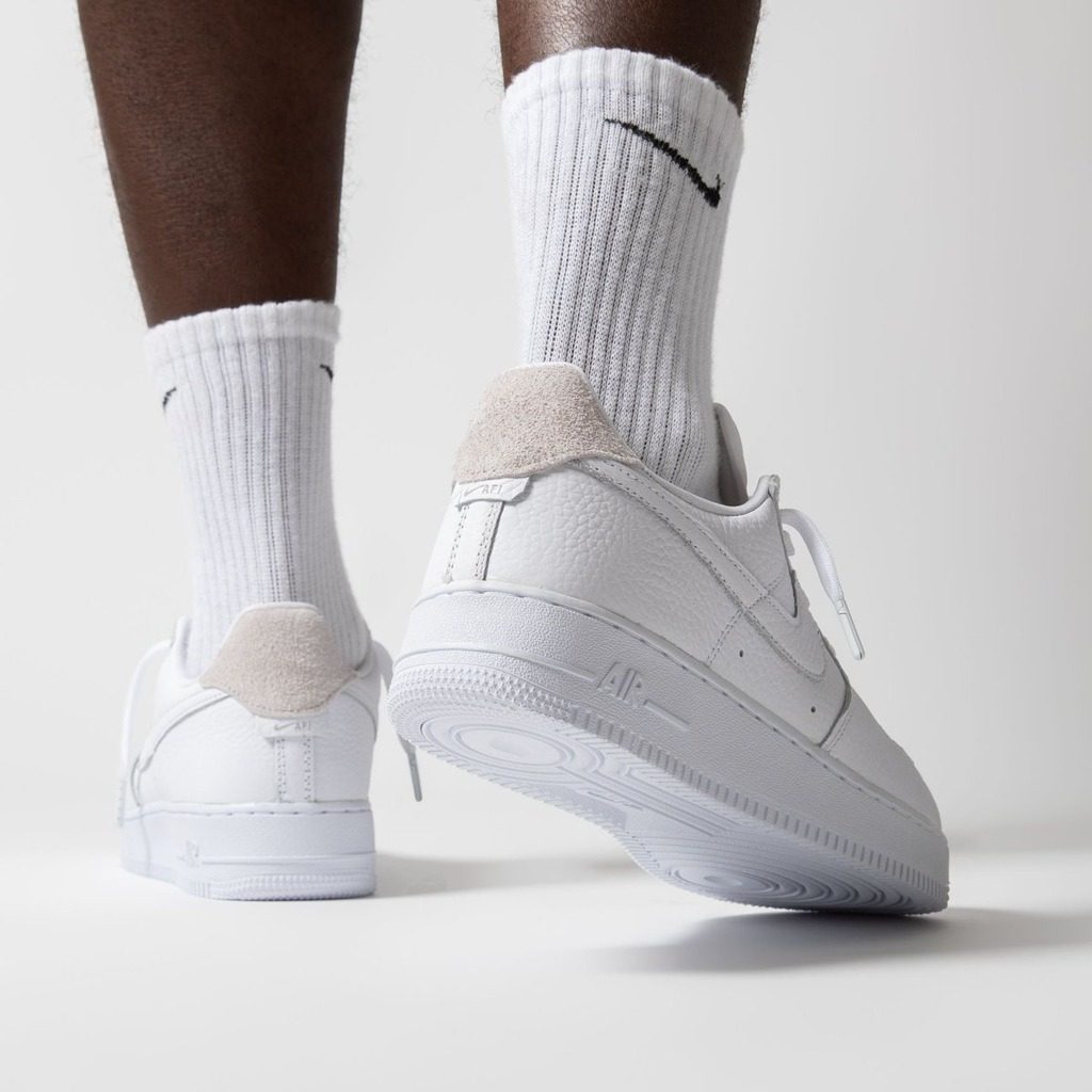 Giày Nike Air Force 1 '07 Craft 'White Vast Grey' CN2873-101 - Ảnh 3