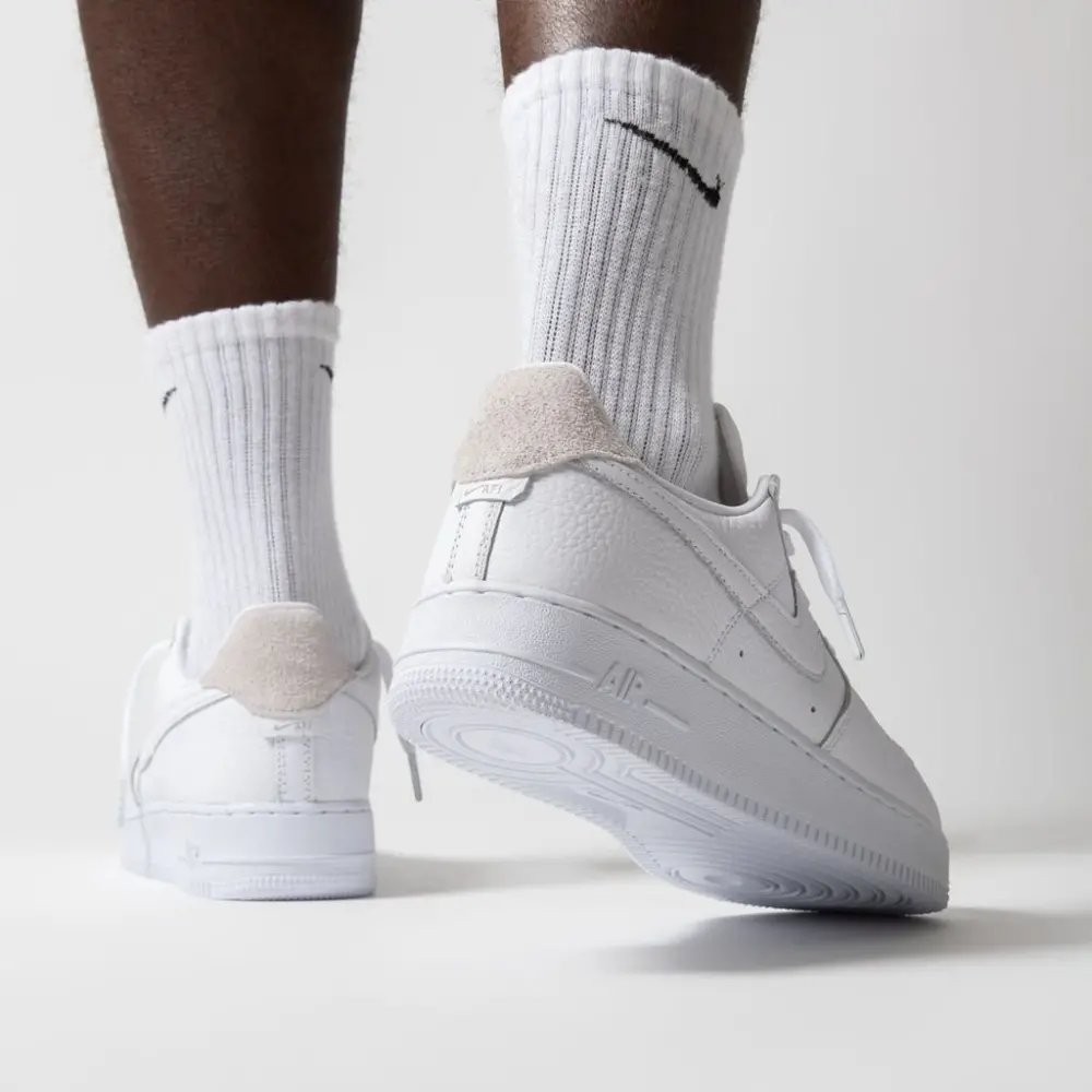 Giày Nike Air Force 1 '07 Craft 'White Vast Grey' CN2873-101 - Ảnh 3