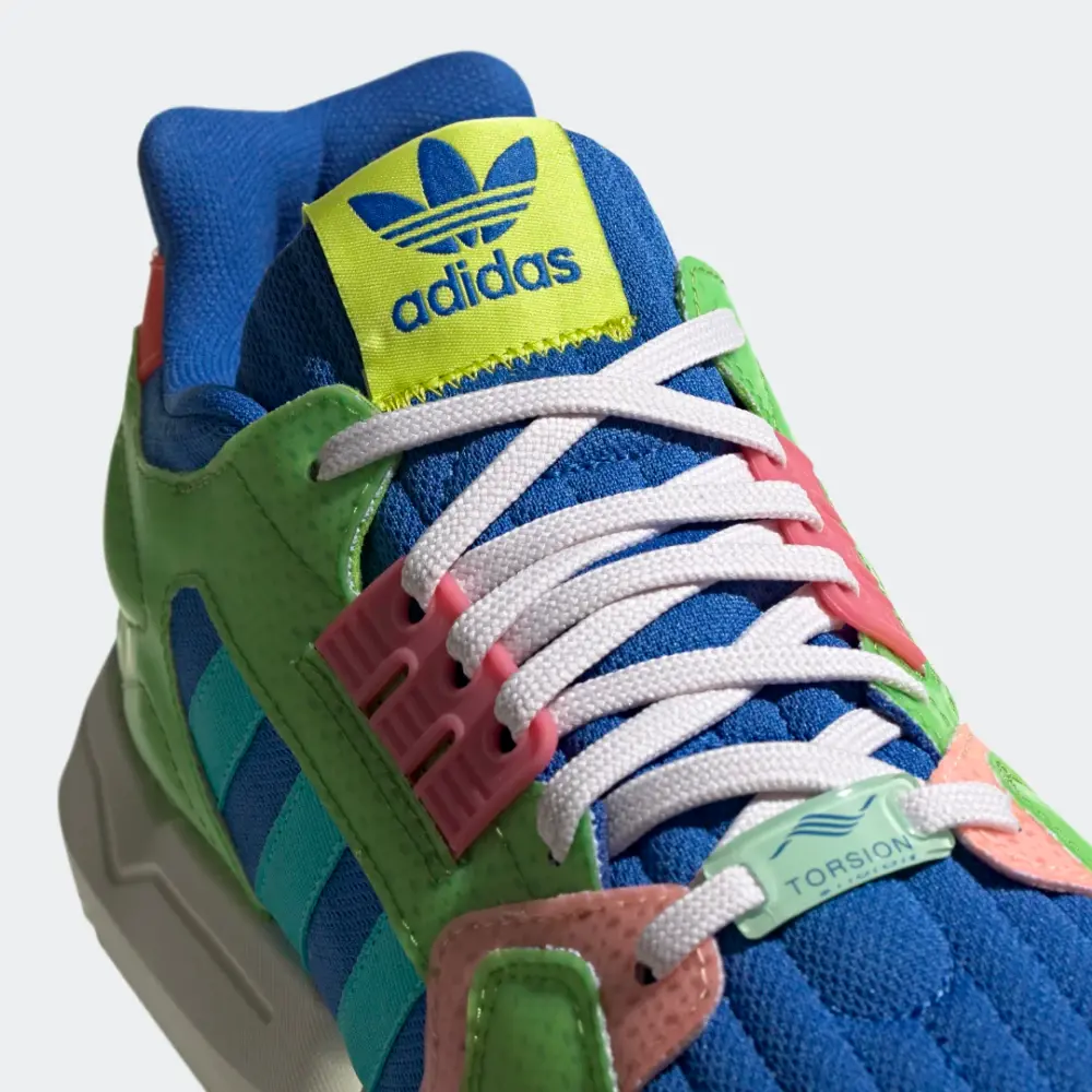 Giày Adidas Parley x ZX Torsion 'Aqua Solar Green' EG3355 - Ảnh 5