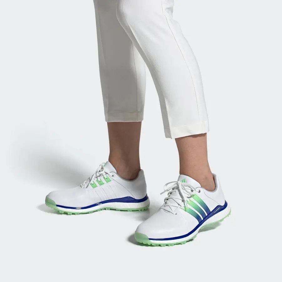 Alternative view of Giày Golf Adidas Tour 360 XT-SL 'Blue Neon' EG6482