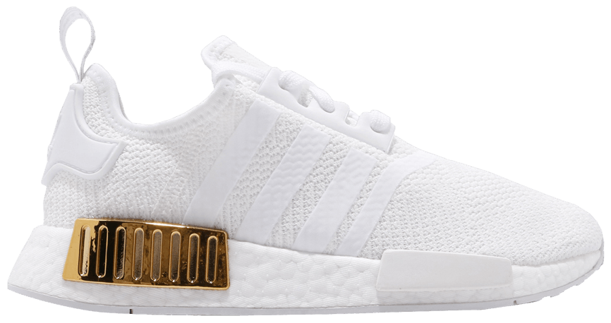Giày Adidas NMD_R1 'White Gold Metallic' EG6703
