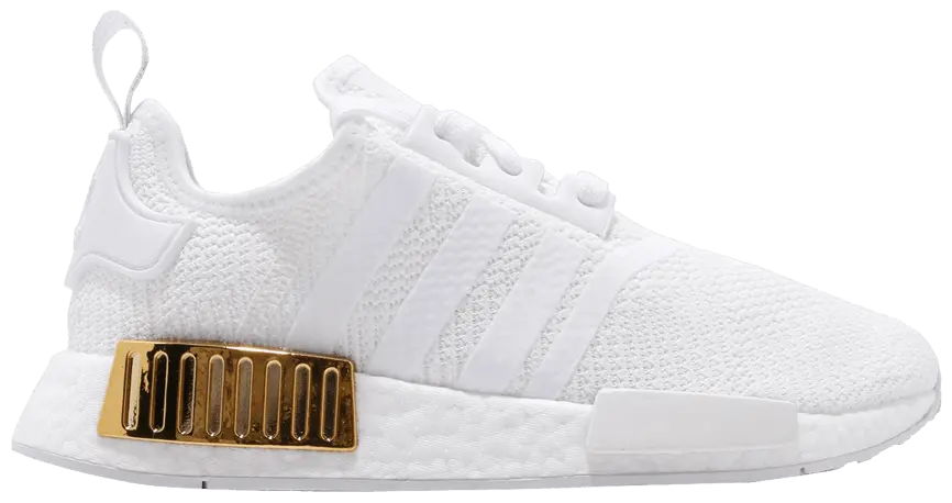 Giày Adidas NMD_R1 'White Gold Metallic' EG6703