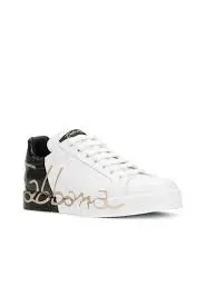 Alternative view of Giày Dolce & Gabbana 'Black White' CK1600AI053-HD821
