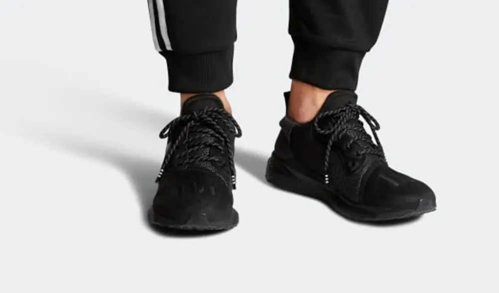 Alternative view of Giày Adidas Pharrell x Solar Hu Glide PRD 'Core Black' EG7788