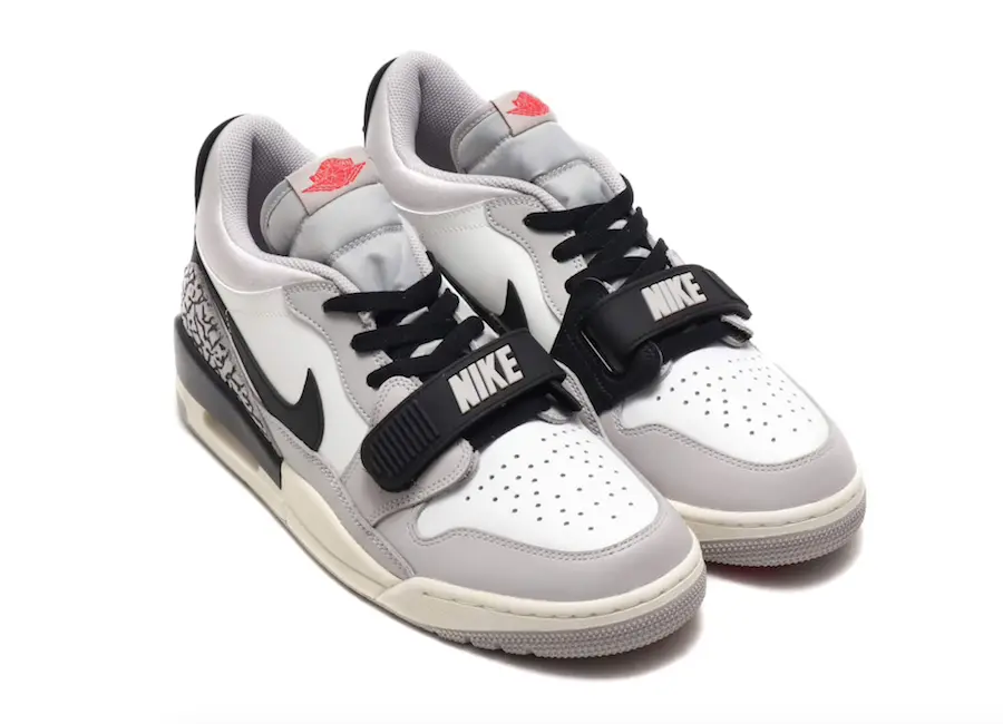 Giày Nike Jordan Legacy 312 Low GS 'Tech Grey Cement' CD9054-101 - Ảnh 3