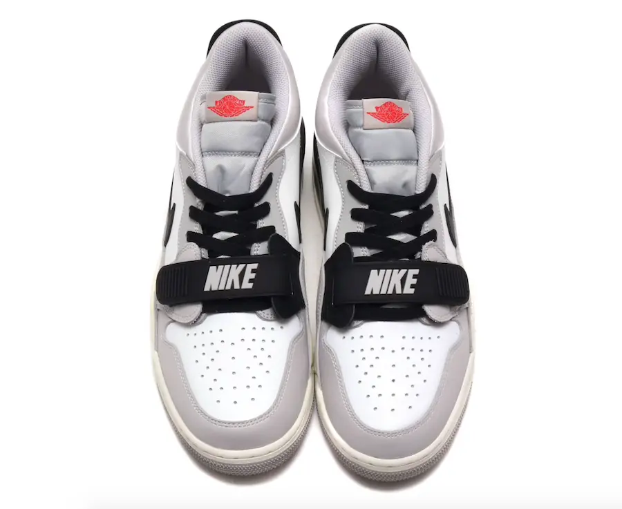 Giày Nike Jordan Legacy 312 Low GS 'Tech Grey Cement' CD9054-101 - Ảnh 4