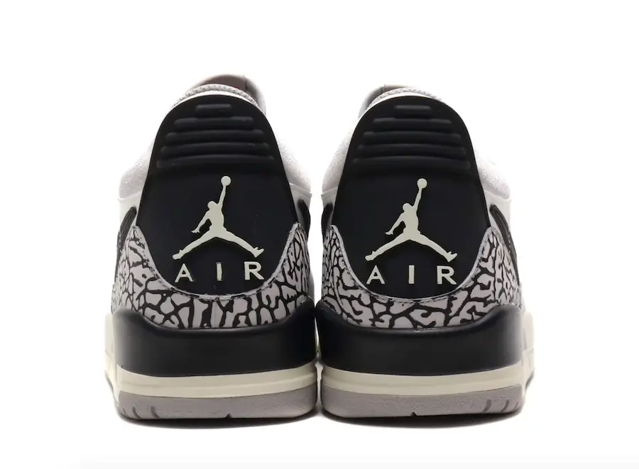 Giày Nike Jordan Legacy 312 Low GS 'Tech Grey Cement' CD9054-101 - Ảnh 5