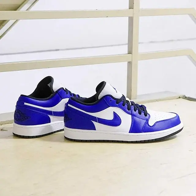 Giày Nike Air Jordan 1 Low Game Royal 553558-124 - Ảnh 5