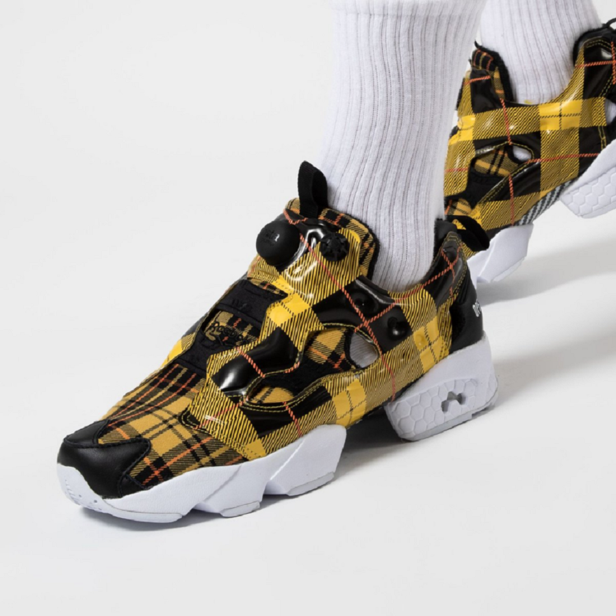 Giày Reebok Opening Ceremony x InstaPump Fury OG 'Yellow Plaid' FW2475 - Ảnh 4