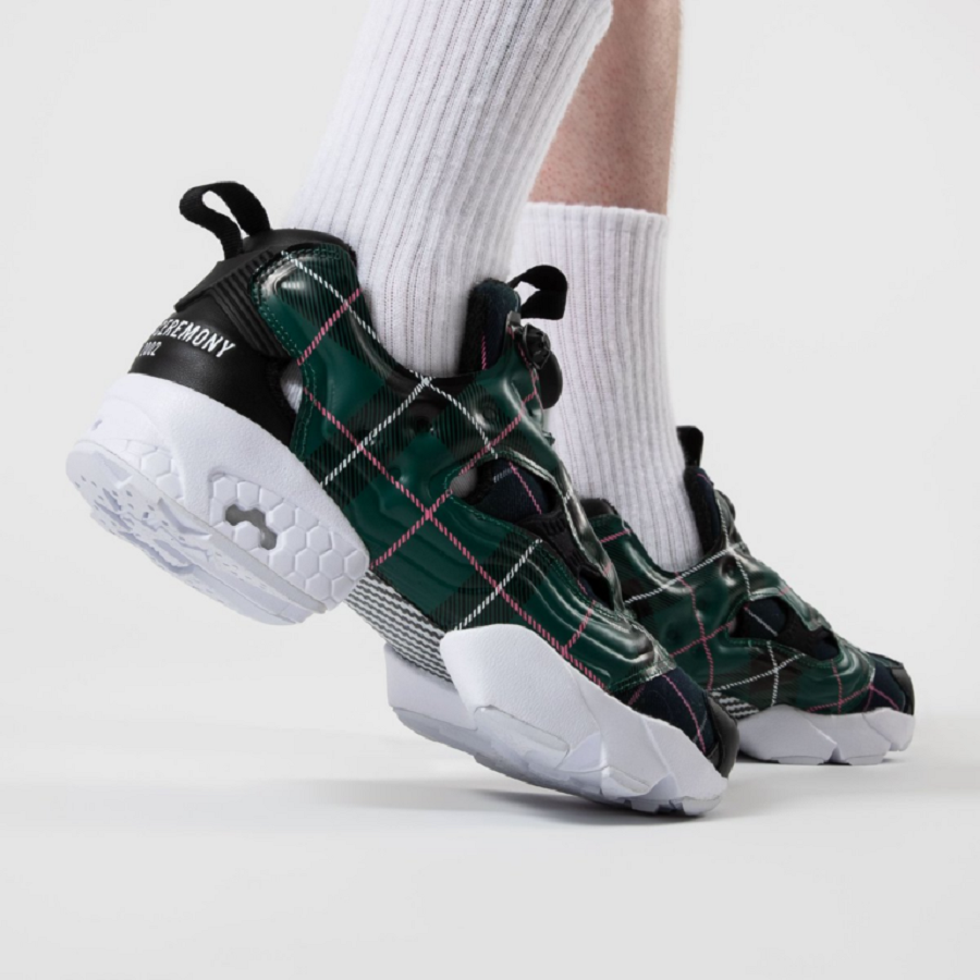 Giày Reebok Opening Ceremony x InstaPump Fury OG 'Green Plaid' FW2474 - Ảnh 5
