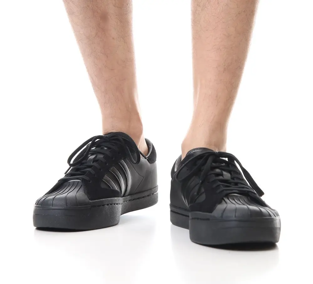 Giày Adidas Y-3 Yohji Pro Superstar Skate Low 'Black' EH2268 - Ảnh 4